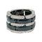 Bague 52 Bague Chanel, modèle "Ultra", en or blanc, céramique noire et diamants. 58 Facettes 31664