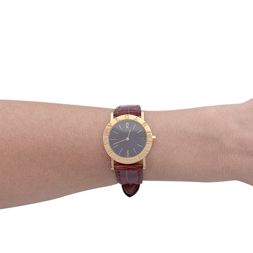 Montre Montre Bulgari, "BB", or jaune. 58 Facettes 32167