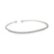 Bracelet Bracelet jonc diamants or blanc. 58 Facettes 31705