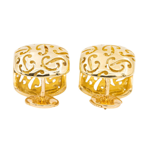 Boucles d'oreilles Poiray Boucles d'oreilles Or jaune 58 Facettes 2406716CN