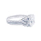 Bague 53 Bague Mauboussin, "Subtil Message", or blanc, diamant coussin. 58 Facettes 32510