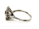 Bague 58 Bague Fleur Or blanc Diamant 58 Facettes 1338967CN