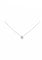 Collier Collier BIJOU PRECIEUX Pendentif diamant en Or Blanc 58 Facettes 56690-52032