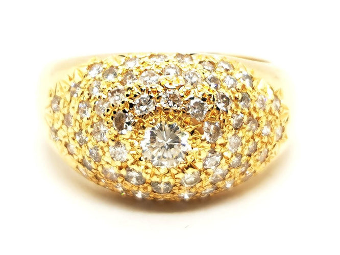 Bague 53 Bague Jonc Or jaune Diamant 58 Facettes 1916799CN