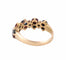 Bague BAGUE "REINA" GRENATS & SAPHIRS 58 Facettes BO/220118