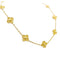 Collier Collier Van Cleef & Arpels, "Vintage Alhambra", or jaune. 58 Facettes 32864