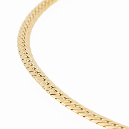 Collier Collier Maille anglaise Or jaune 58 Facettes 2112636CN