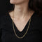 Collier Chaine ancienne maille baton 58 Facettes 21-585