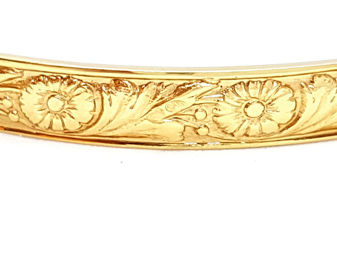 Bracelet Bracelet Jonc Or jaune 58 Facettes 06376CD