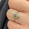 Bague Bague Art déco 2 ors diamants et rubis 58 Facettes 25022