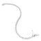 Bracelet Bracelet ligne diamants en or blanc. 58 Facettes 32160