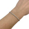Bracelet Ligne tennis or blanc diamants. 58 Facettes 30757