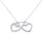 Collier Tiffany & Co collier en or gris et diamant 58 Facettes 0