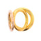 Bague 54.5 Bague signée POMELLATO 2 ors 25.31 g 58 Facettes 194068