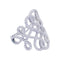 Bague 54 Bague Messika, "Promess", or blanc, diamants. 58 Facettes 33608