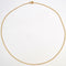 Collier Chaine gourmette or jaune 58 Facettes 17-259A
