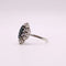 Bague Bague Marquise Saphir navette diamants 58 Facettes