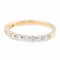 Bague 56 Bague Alliance Or jaune Diamant 58 Facettes 2075335CN