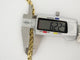 Bracelet bracelet gourmette maille torsadee en or jaune 18k 58 Facettes 254718
