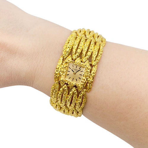 Montre Montre vintage Vacheron Constantin, or jaune. 58 Facettes 32244