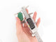 Bague 52 bague en or jaune 18k t52 sertie pierre agate verte 31gr 58 Facettes 253468