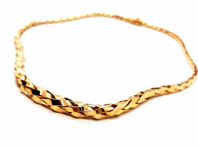 Collier Collier Maille palmier Or rose 58 Facettes 1763145CN