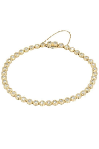 Bracelet BRACELET LIGNE TENNIS DIAMANTS 58 Facettes 050851