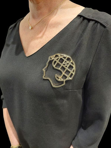 Broche BROCHE COCO MADEMOISELLE SIGNÉE CHANEL 58 Facettes 054641