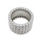 Bague 50 Bague Van Cleef & Arpels, collection "Perlée", or blanc. 58 Facettes 31049