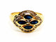 Bague 54 Bague Or jaune Saphir 58 Facettes 1186464CN