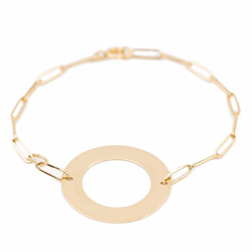 Bracelet Dinh Van Bracelet Cible Or jaune 58 Facettes 2242303CN