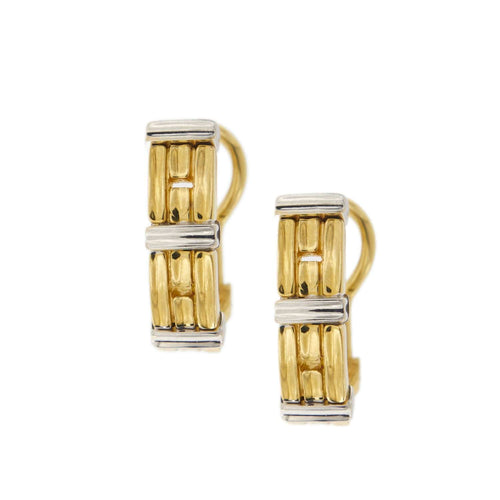 Boucles d'oreilles CHIMENTO - Boucles d'oreilles deux ors 58 Facettes 34117