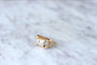 Bague Bague Tank or rose, platine et diamants 58 Facettes