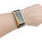 Montre Montre Jaeger Lecoultre, or jaune, cuir. 58 Facettes 32018