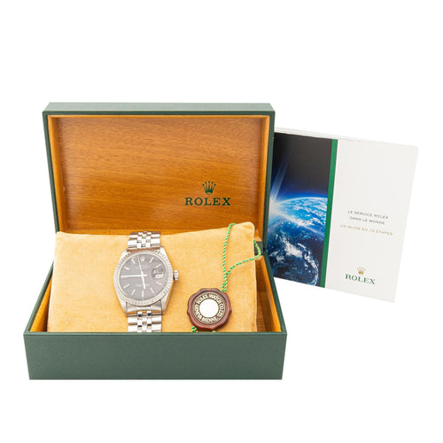 Montre Rolex Montre Datejust Acier 58 Facettes 2543098CN