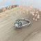 Bague Bague en or blanc et diamant 58 Facettes 16982