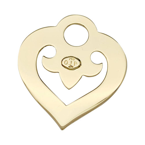 Pendentif Pendentif O.J.Perrin, "Coeur Légendes", or jaune. 58 Facettes 31464