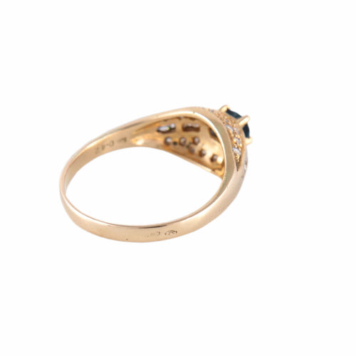 Bague BAGUE SAPHIR & DIAMANTS 58 Facettes BO/220096 NSS
