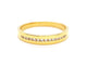 Bague 56 Bague Alliance Or jaune Diamant 58 Facettes 06349CD
