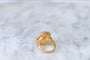 Bague Bague d'amour Vintage A.AUGIS or et diamants 58 Facettes