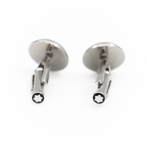 Boutons de manchette Montblanc Boutons de manchette Meisterstück Acier Onyx 58 Facettes 2201965CN
