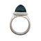 Bague 54 Bague Fred "Pain de sucre" en or blanc, topaze et diamants. 58 Facettes 30984