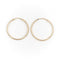 Boucles d'oreilles Boucles d'oreilles Créoles Or jaune 58 Facettes 1917645CN