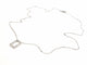 Collier Collier Or blanc Diamant 58 Facettes 579201RV