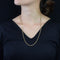 Collier Chaine en or jaune maille fantaisie 58 Facettes 22-303