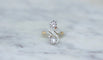 Bague 52 Bague Toi et Moi diamants Belle Epoque 58 Facettes