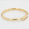 Bracelet Bracelet jonc ovale en or 58 Facettes 21-733