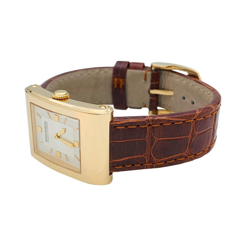 Montre Montre Boucheron, "Reflet-Icare", or jaune, cuir. 58 Facettes 31239