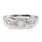 Bague 51 Bague Tank Or Blanc diamant 58 Facettes 2360810CN