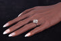 Bague 54 Bague de fiançailles en diamant 58 Facettes 22329-0120